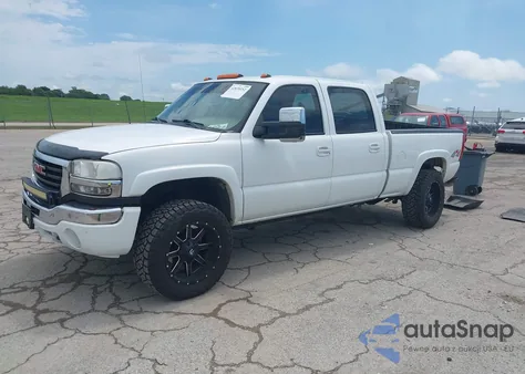 2006 GMC Sierra 2500Hd Sle1 z USA, uszkodzony, nr VIN 1GTHK23266F110689